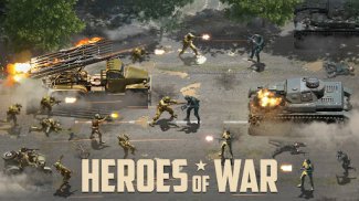 Heroes of War: WW2 Idle RPG screenshot 5