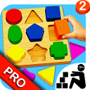 Sudoku Color Shapes Pro Puzzle : Kids Free Game Icon