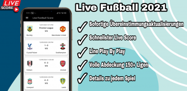 Live-Fußball-App: Live-Statistiken | Live Score screenshot 0