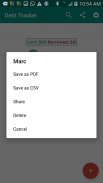 Debt Tracker screenshot 3