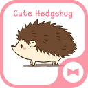Wallpaper Cute Hedgehog Tema Icon