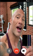 The Rock WWE Prank Video Call screenshot 2