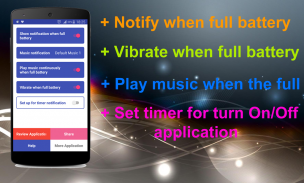 Battery Full Alarm 2017 screenshot 2