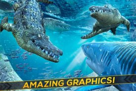 戰鬥 鯊魚 與 鱷魚 screenshot 1
