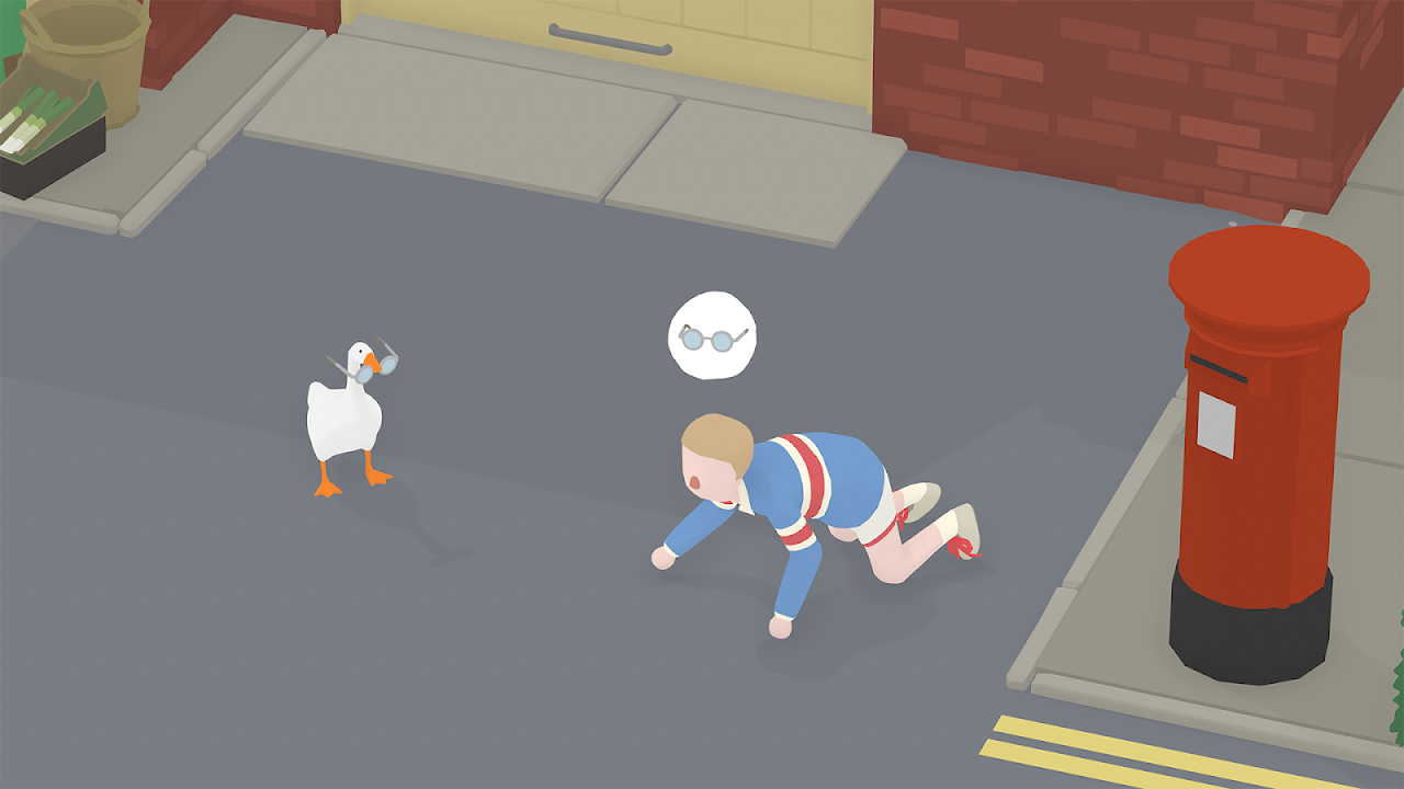 Untitled Goose Game: como ajudar a vestir o busto?