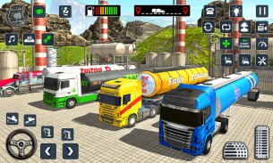 Tài xế xe tải chở dầu Offroad screenshot 7