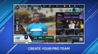 Tennis Manager 2020 — мобильная — турнир профи screenshot 11