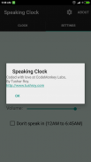সময় বলা ঘড়ি Bangla Talking Clock (Ad free) screenshot 4