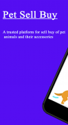 Pet Sell Buy - Pet Animal Sell Buy Platform screenshot 2