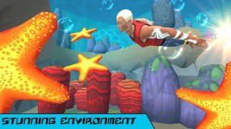 Underwater Aqua Hero: Water Adventure screenshot 7