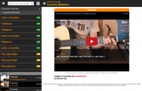 Letras y Acordes de Guitarra screenshot 2