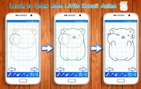 Learn to Draw Kawaii Anime screenshot 1