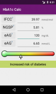 HbA1c Calc screenshot 1