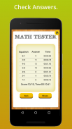 Math Tester FREE screenshot 7