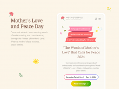 Mother’s Love and Peace Day screenshot 0