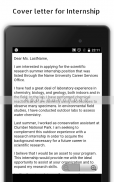 Cover letter samples screenshot 4