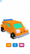 Cars 3D Color by Number - Voxel, Puzzle Coloring screenshot 4