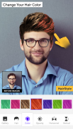 Man Hairstyle Photo Editor screenshot 2