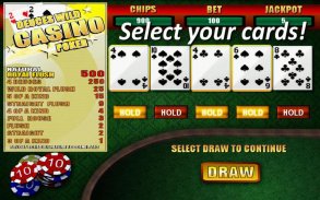 Deuces Wild Casino Poker screenshot 9