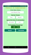 Pension Gratuity Calculator screenshot 4