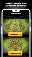 COC War Layouts & Fun Layouts screenshot 1