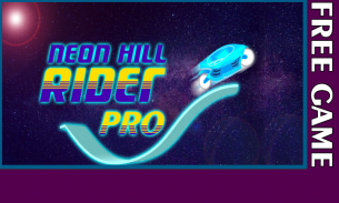 Neon Hill Rider Pro - Neon hill rider pro racing screenshot 2