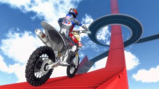 Impossible Bike Stunt - Mega Ramp Bike Racing Game screenshot 1