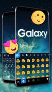 ثيم لوحة المفاتيح Simple Galaxy screenshot 4
