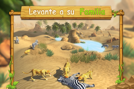 Cheetah Sim 3d Juegos: Animal screenshot 1