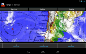Tiempo en Santiago screenshot 1