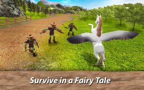 🦄🌈❤️ Pegasus Simulator: Flying 🐎 Horse Survival screenshot 7