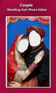 Couple Wedding Suit Photo Editor screenshot 1