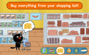 Kid-E-Cats: Grocery Store & Cash Register Games screenshot 9