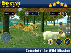 Angry Cheetah Wild Attack Sim screenshot 2