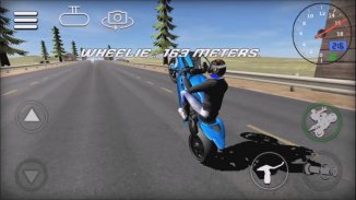 Wheelie Rider 3D - Traffic rider wheelies rider screenshot 2