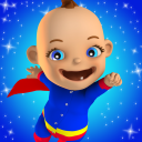 Bebê herói 3D - Super Babsy Icon