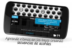 Acordeón Piano Teclas Aprender screenshot 3