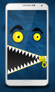 Monster Zipper Lock Screen screenshot 3