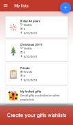 Kado - Gifts wishlists sharing screenshot 0