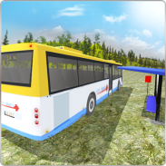 Offroad Tourist Bus Mengemudi screenshot 1