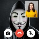 Anonymous Fake Call Icon