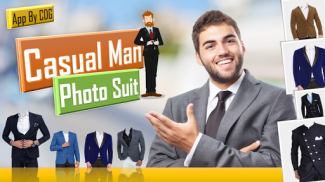 Casual Man Suit Photo screenshot 2