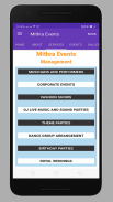 Mithra Events - Book for your event management screenshot 3