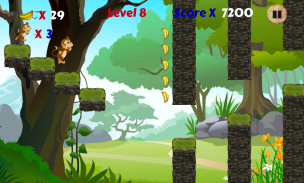 Джунгли обезьян Run screenshot 2