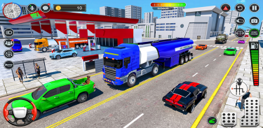 Oil Tanker Transport driving screenshot 2