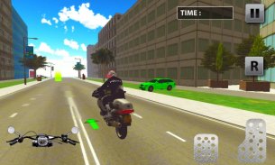 Crime City 3D Police Motorbike screenshot 3