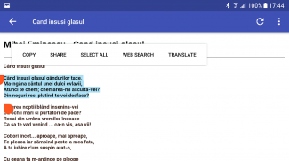 Poezii Mihai Eminescu screenshot 10