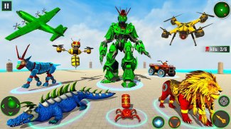 Chèvre jeux transformantes robot - city battle screenshot 1