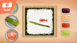 Sushi Maker Kids Cooking Games screenshot 4