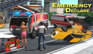 Fire Truck Rescue Training Sim screenshot 10